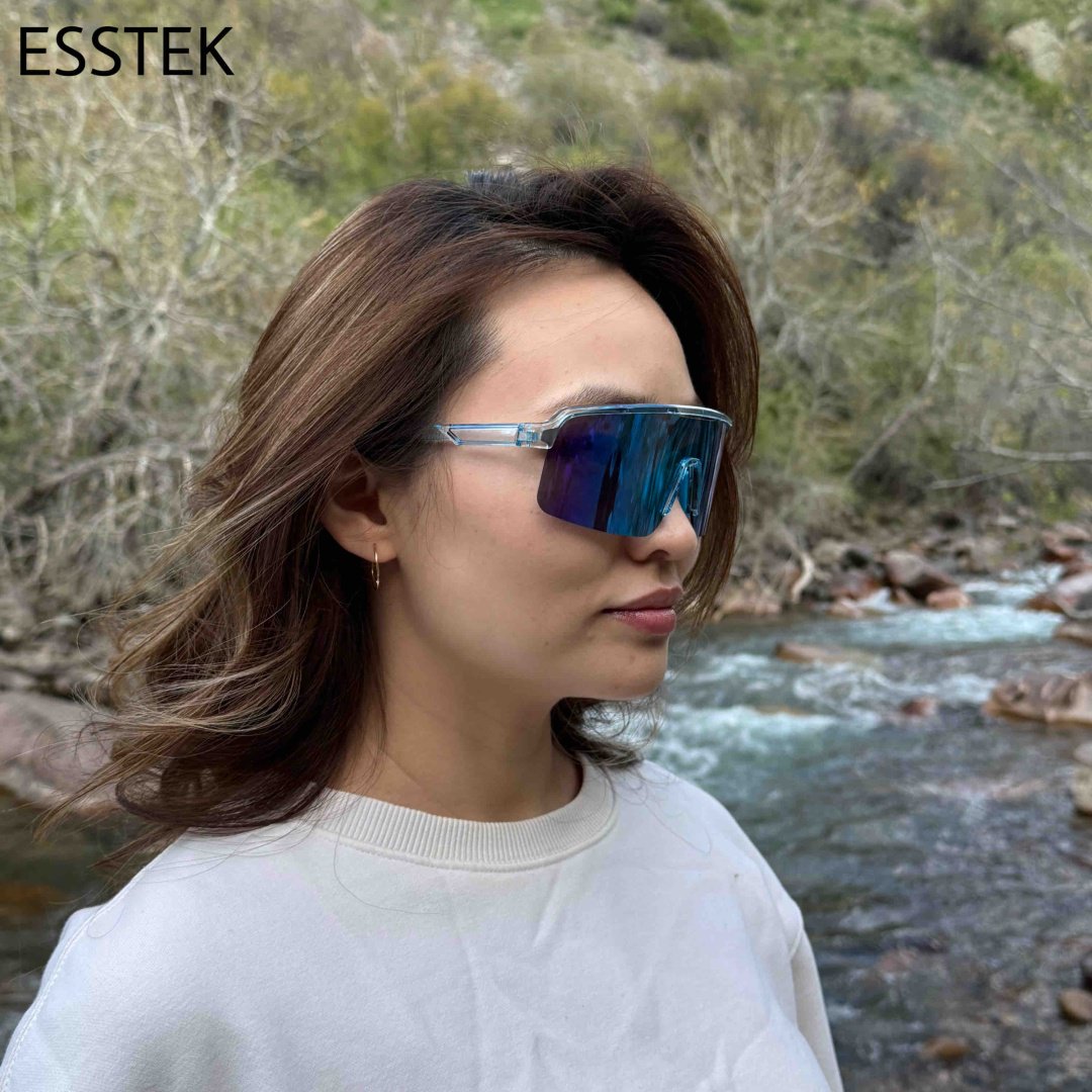 Спортивные очки Esstek БЕГОВЫЕ СПОРТИВНЫЕ ОЧКИ голубой купить,15000