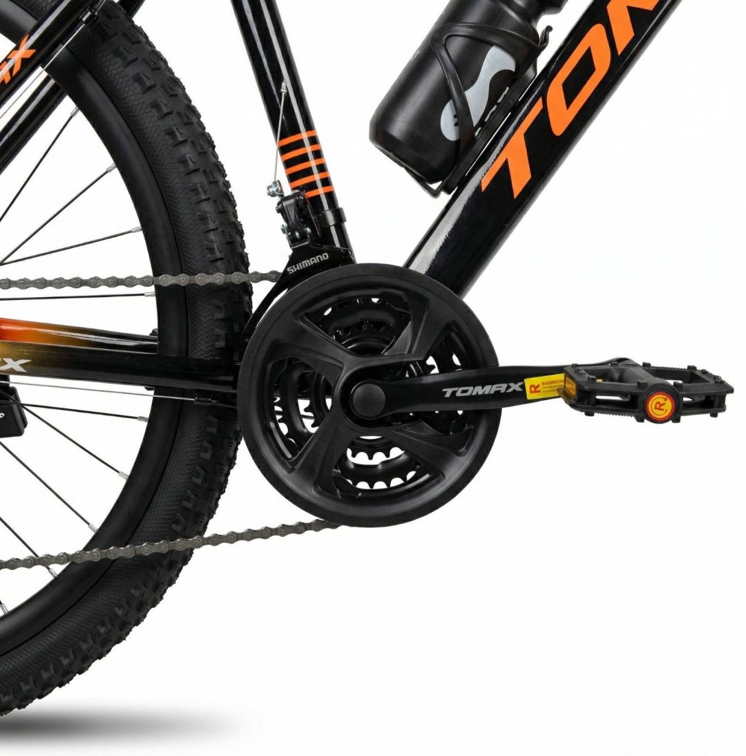 Велосипед Tomax 29 steel 2026 21 дюйм черный-оранжевый купить,85000