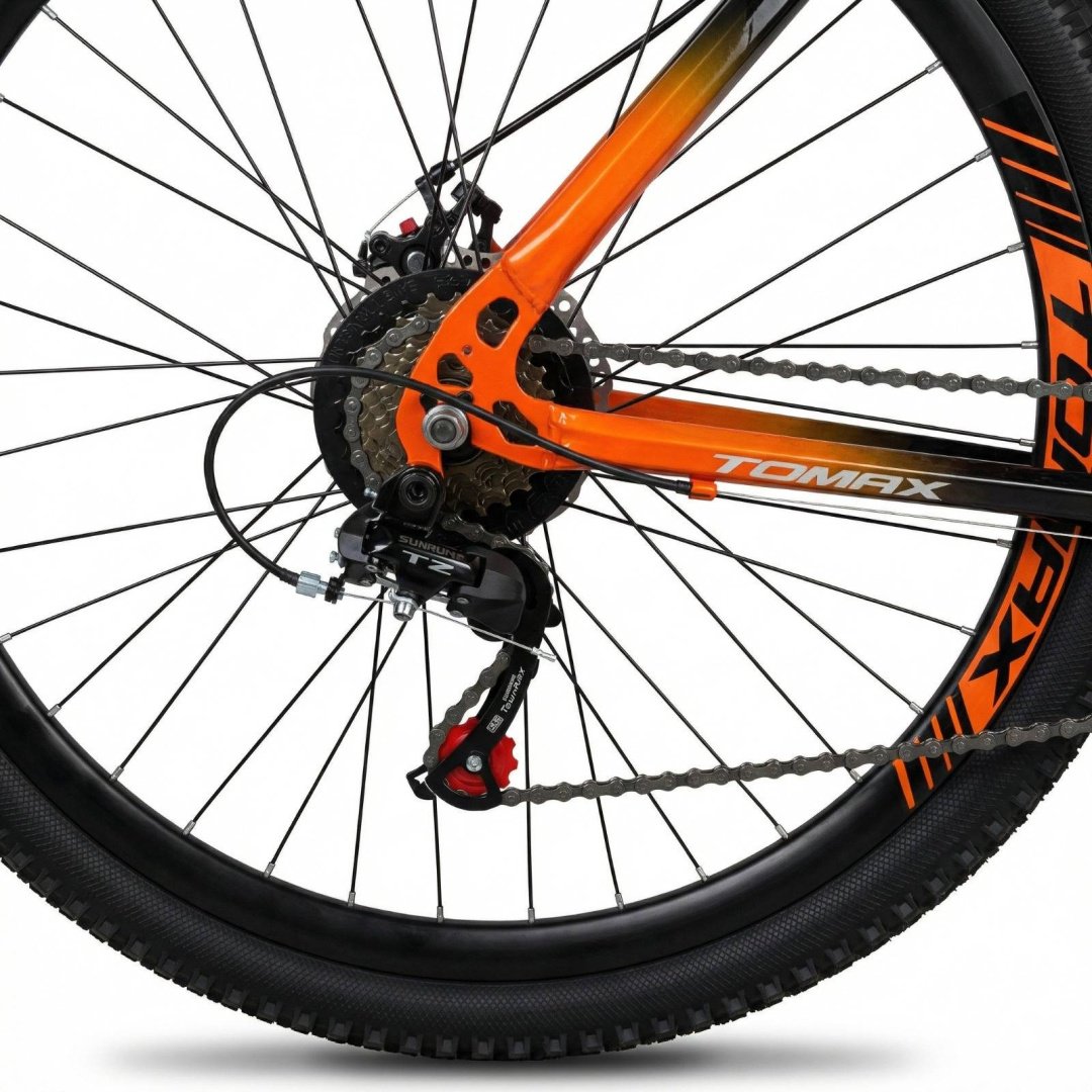 Велосипед Tomax 29 steel 2026 21 дюйм черный-оранжевый купить,85000