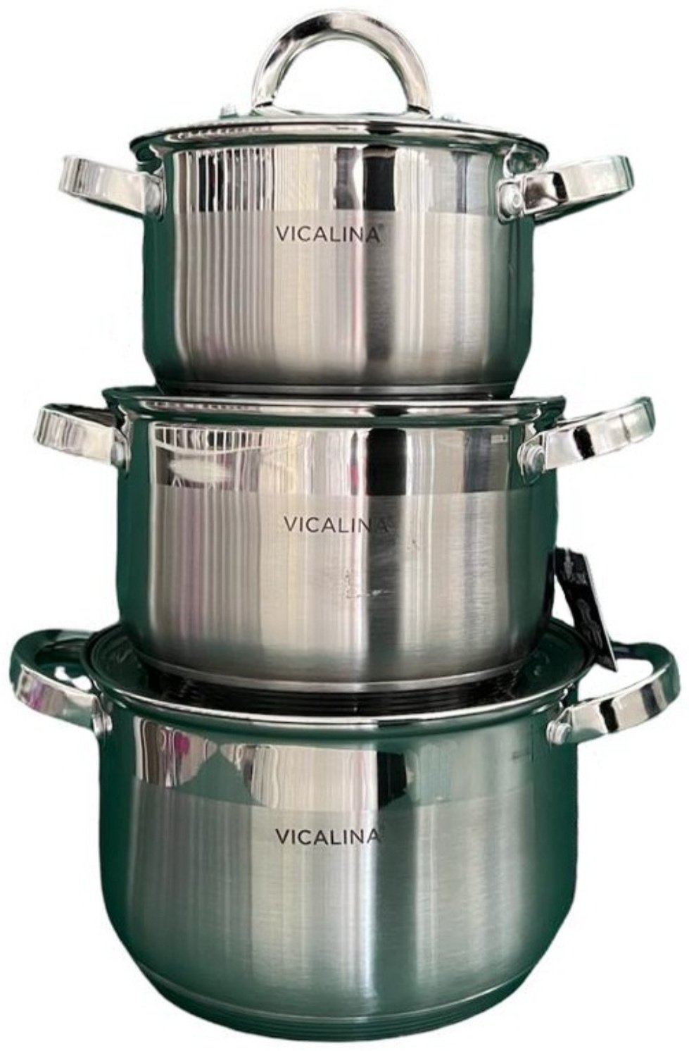 Набор кастрюль Vicalina 3 в 1