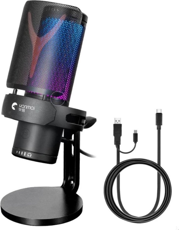 Микрофон Yanmai GM7 черный купить,25000