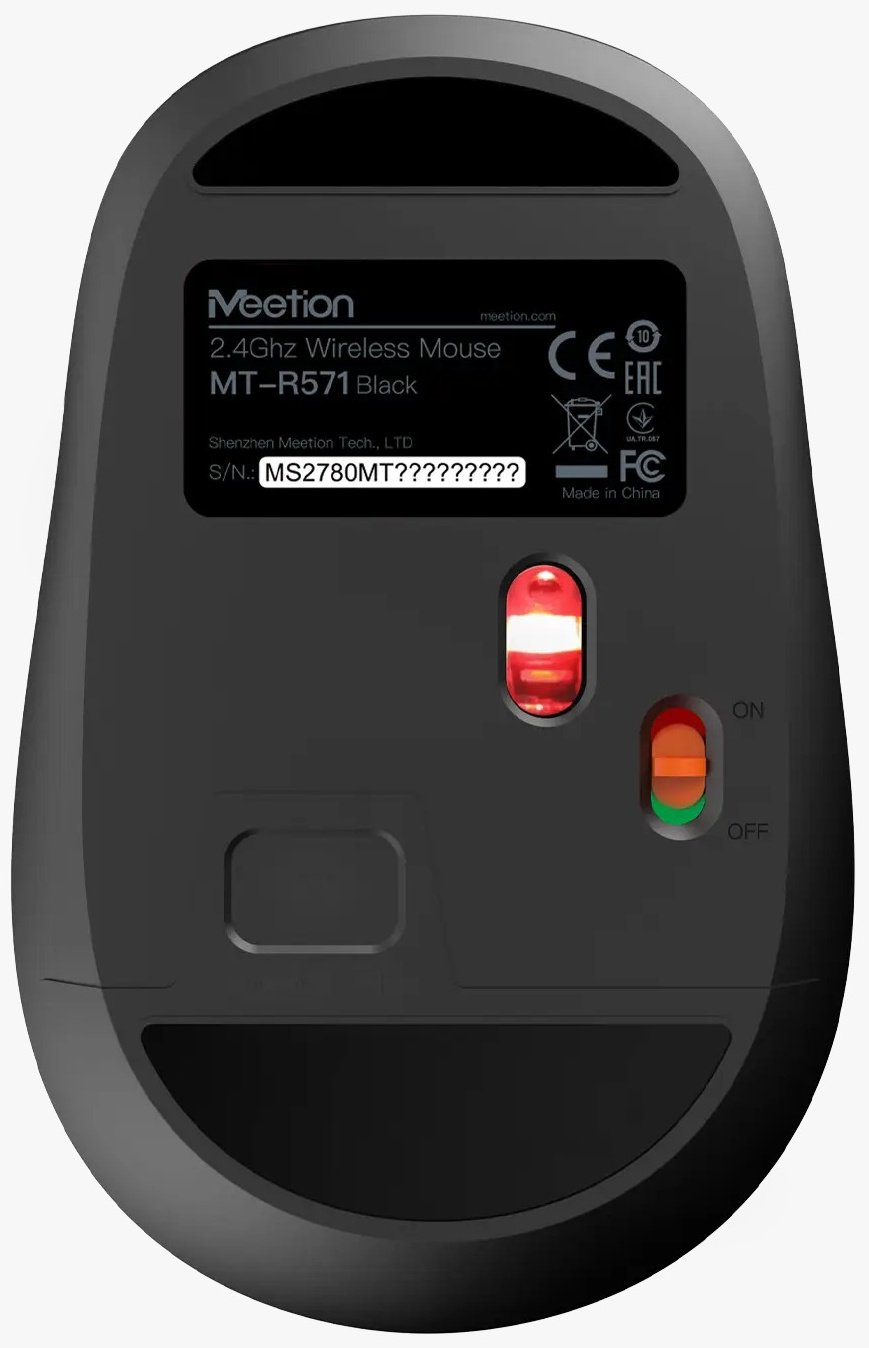 Мышь MeeTion MT-R571 Black черный купить,NaN