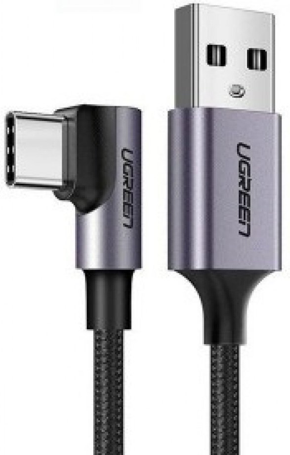 Кабель Ugreen USB 2.0 (M), USB TypeC (M), 1 м, US284 черный купить,NaN