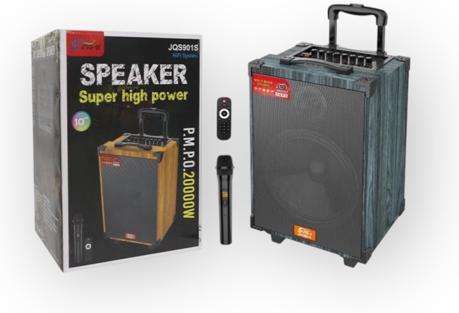 Портативная колонка SinG-e JQS901S черный купить,31000