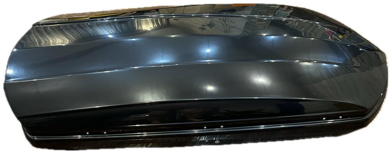 Багажный бокс SM000668 черный глянцевый двустороннее 400 л