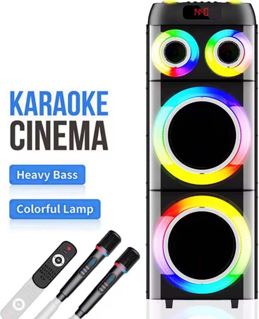 Портативная колонка SinG-e ZQS-9821 черный, мультиколор купить,75000