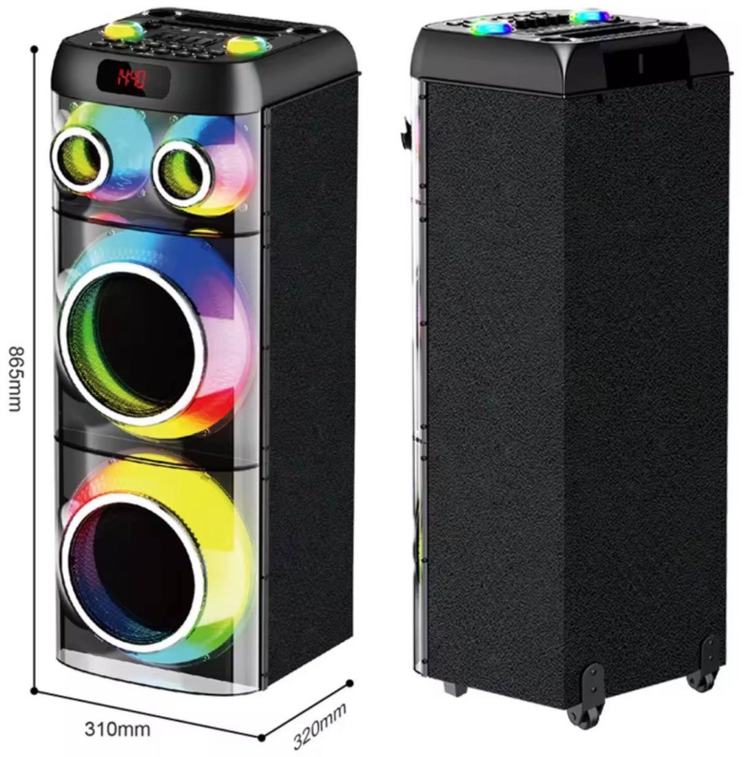 Портативная колонка SinG-e ZQS-9821 черный, мультиколор купить,75000