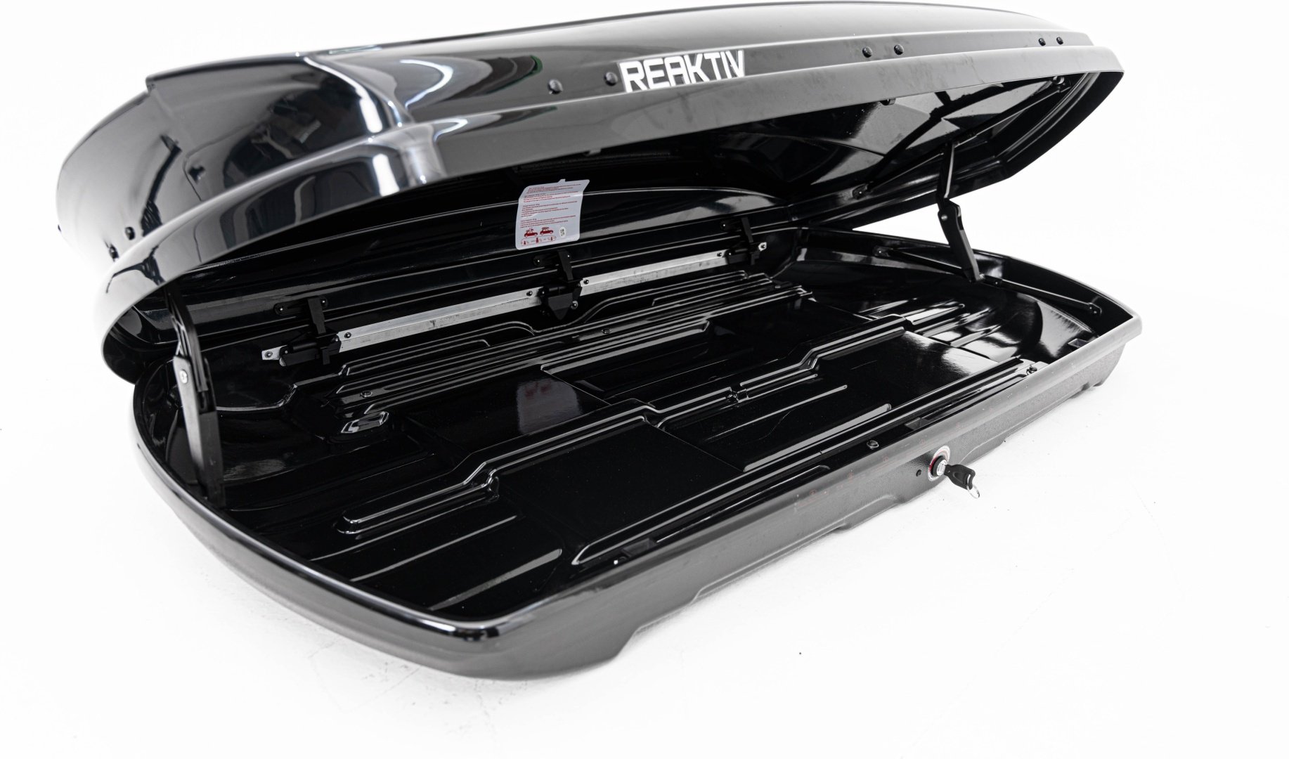 Багажный бокс REAKTIV Meteor L черный глянцевый двустороннее 550 л купить,110000
