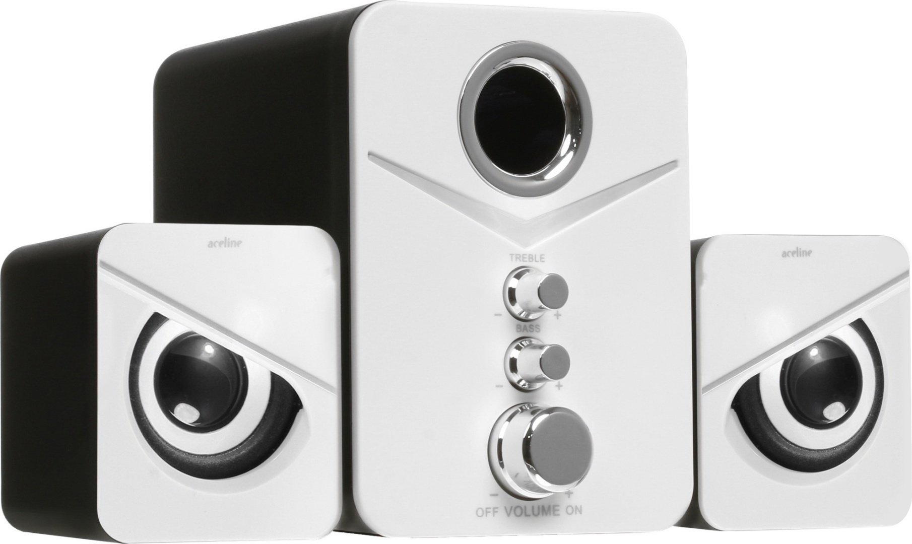 Компьютерные колонки Aceline ASP240 белый купить,23000
