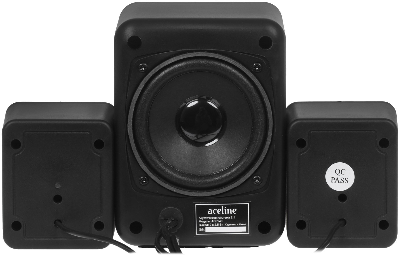 Компьютерные колонки Aceline ASP240 белый купить,23000