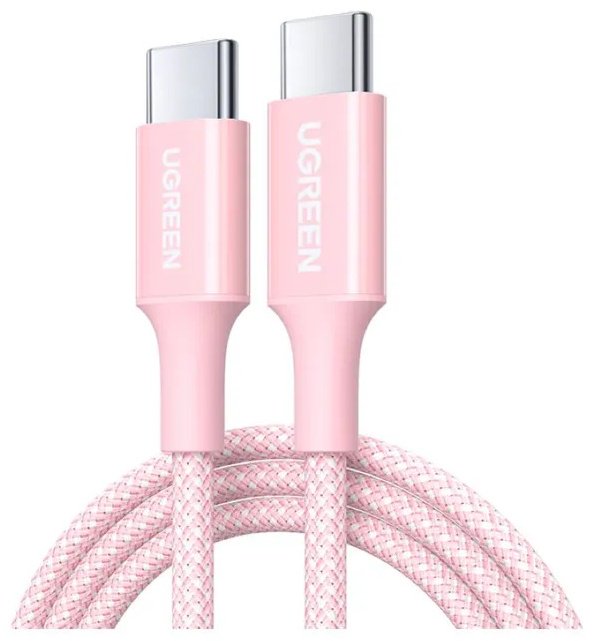 Кабель Ugreen USB TypeC (M), 2 м, L502 / 65252 розовый купить,NaN