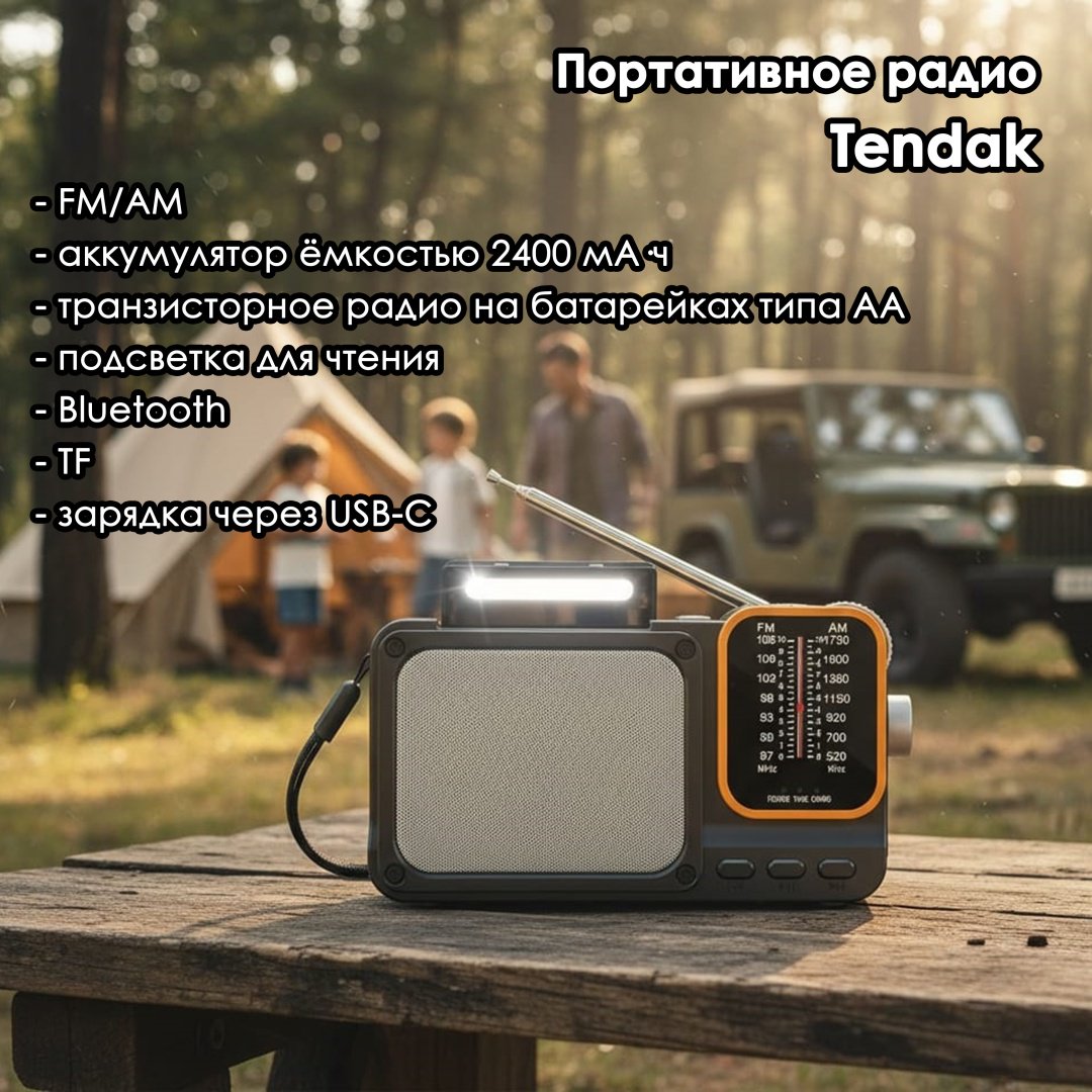 Радиоприемник Tendak FM/AM Bluetooth купить,15000
