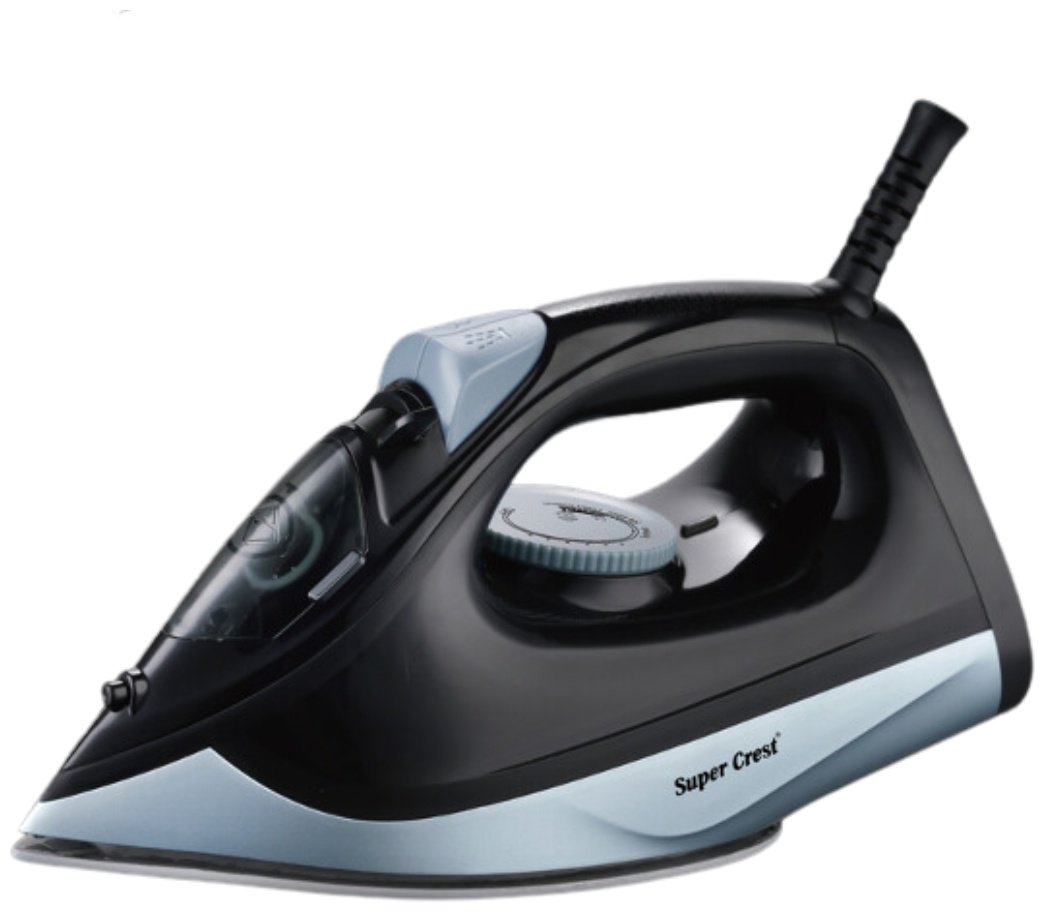 Утюг Super Crest SCT-1040 черный, синий купить,16000
