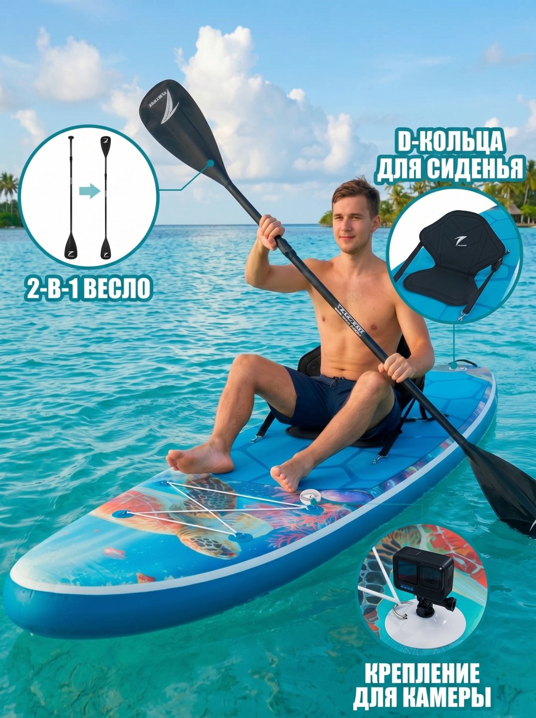 Доска PackVanta pv-071F 2026 350 синий
