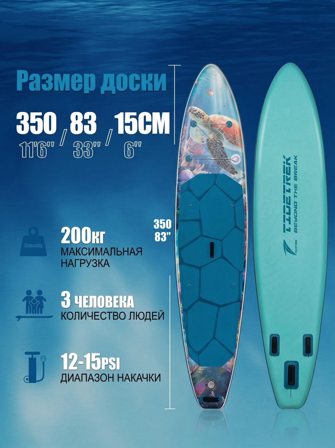 Доска PackVanta pv-071F 2026 350 синий