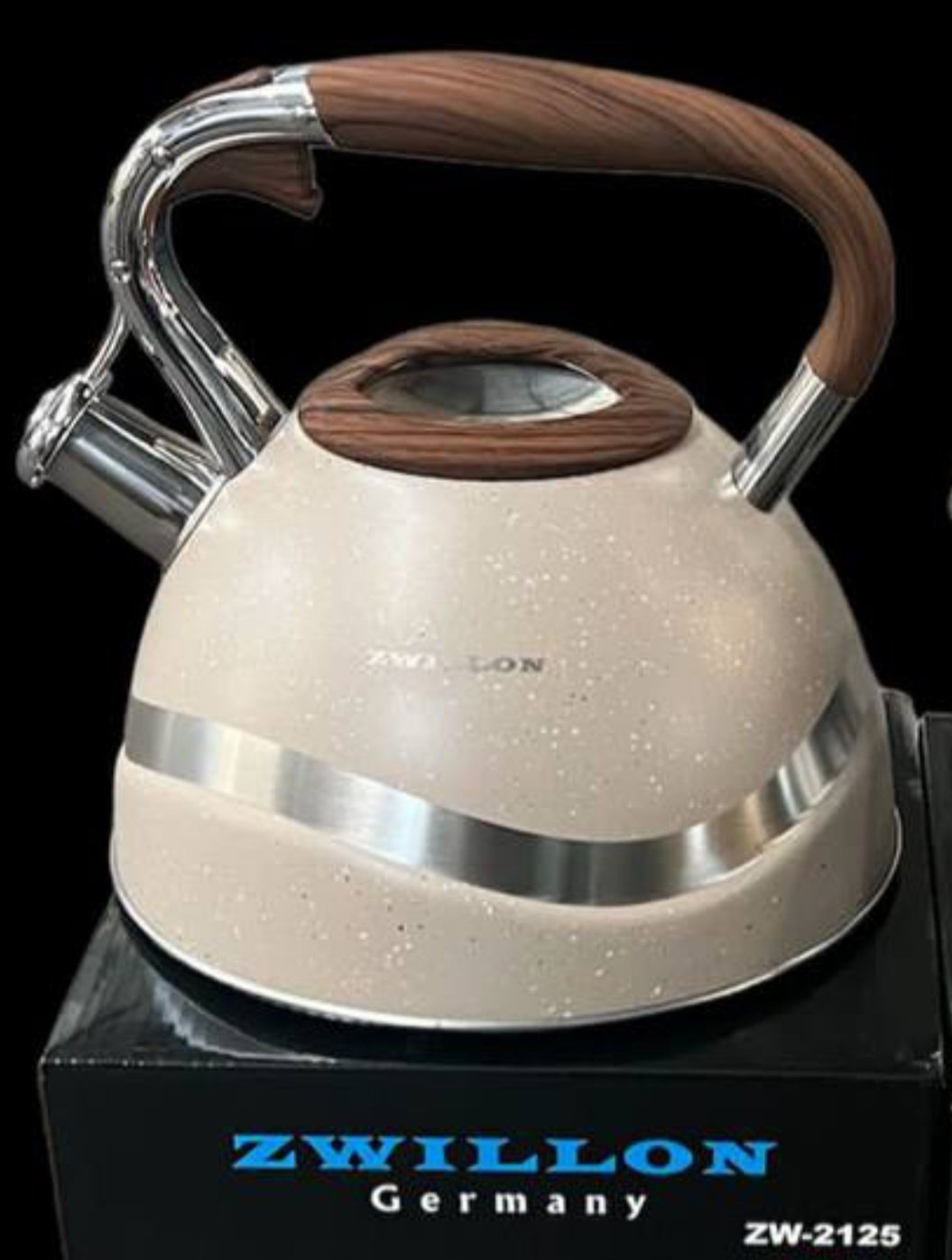 ZWILLON чайник ZW-2125 3 л, нержавеющая сталь