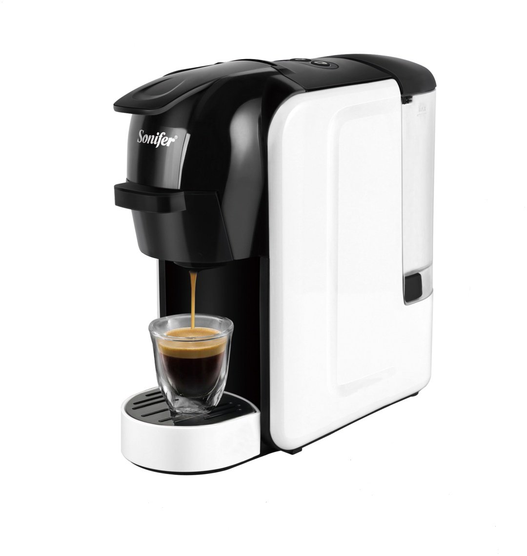 Кофемашина Sonifer SF-3539 белый, черный