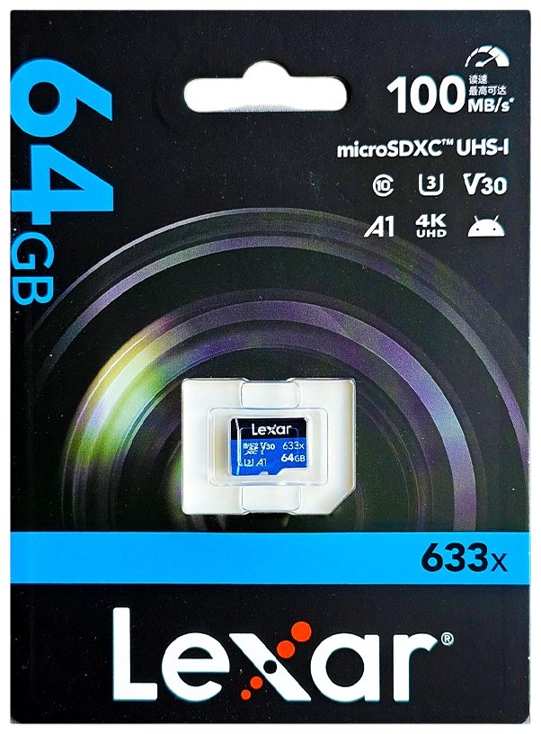 Карта памяти Lexar microSDXC LMS0633064G-BNNNG 64 Гб купить,NaN