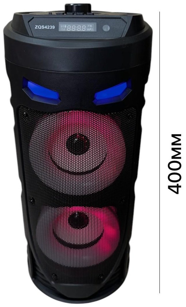 Портативная колонка ZQS-4239S черный купить,13500