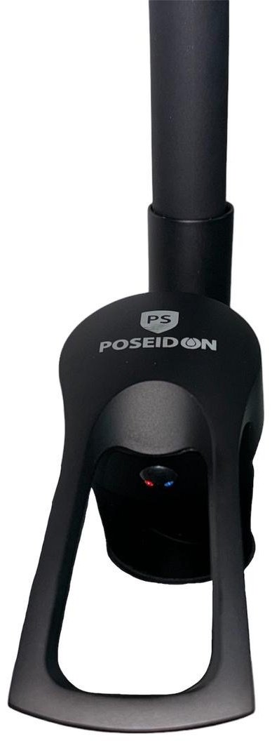 Смеситель с гибким изливом POSEIDON 71835, нержавеющая сталь, цвет черный купить,NaN