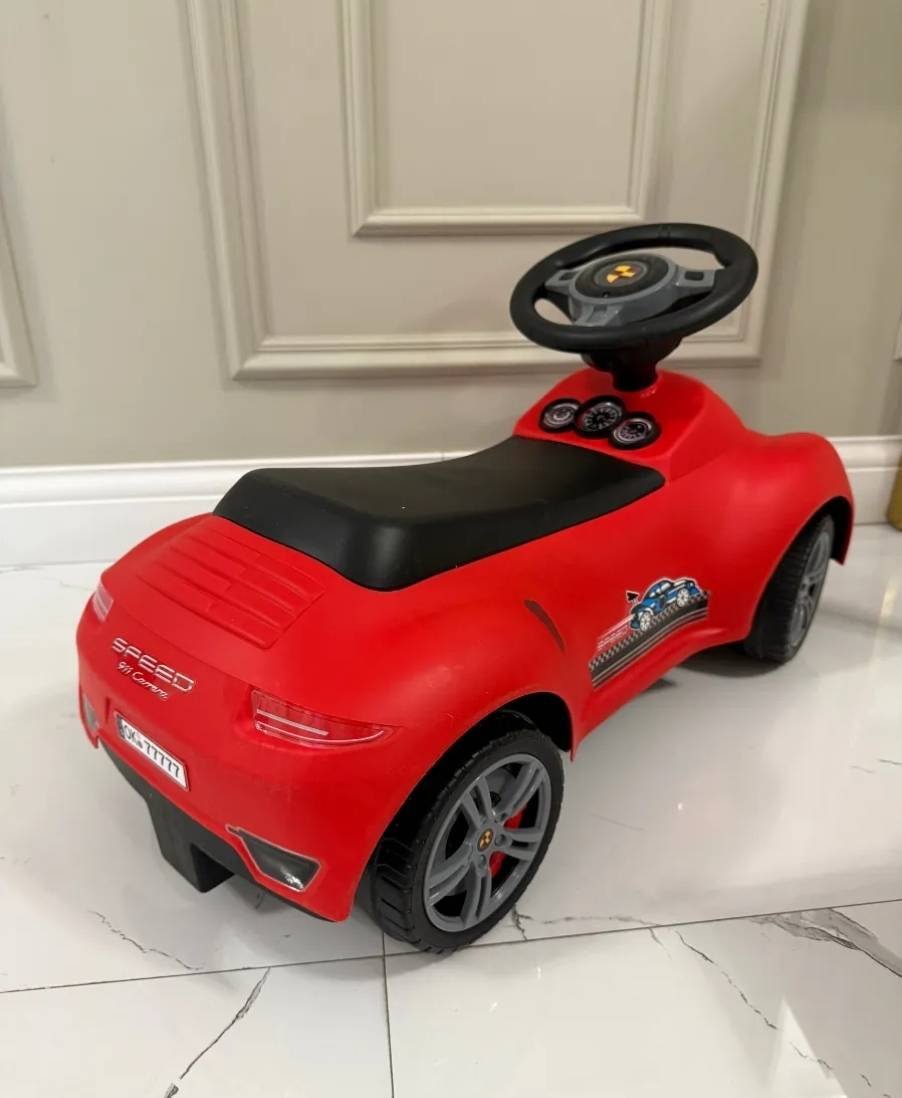 Каталка Tiny Tots Толокар "Porshe"005 красный купить,12500