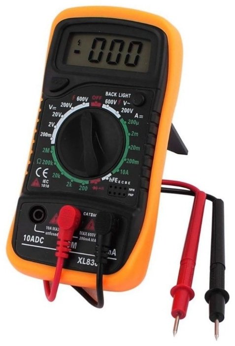 ANENG мультиметр dt830l, цифровой