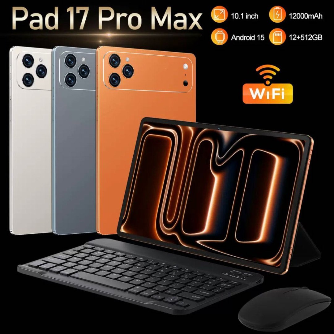 Планшет OZCT 17 Max Wi-Fi + 5G 10.1 дюйм 16 Гб/1024 Гб оранжевый купить,NaN