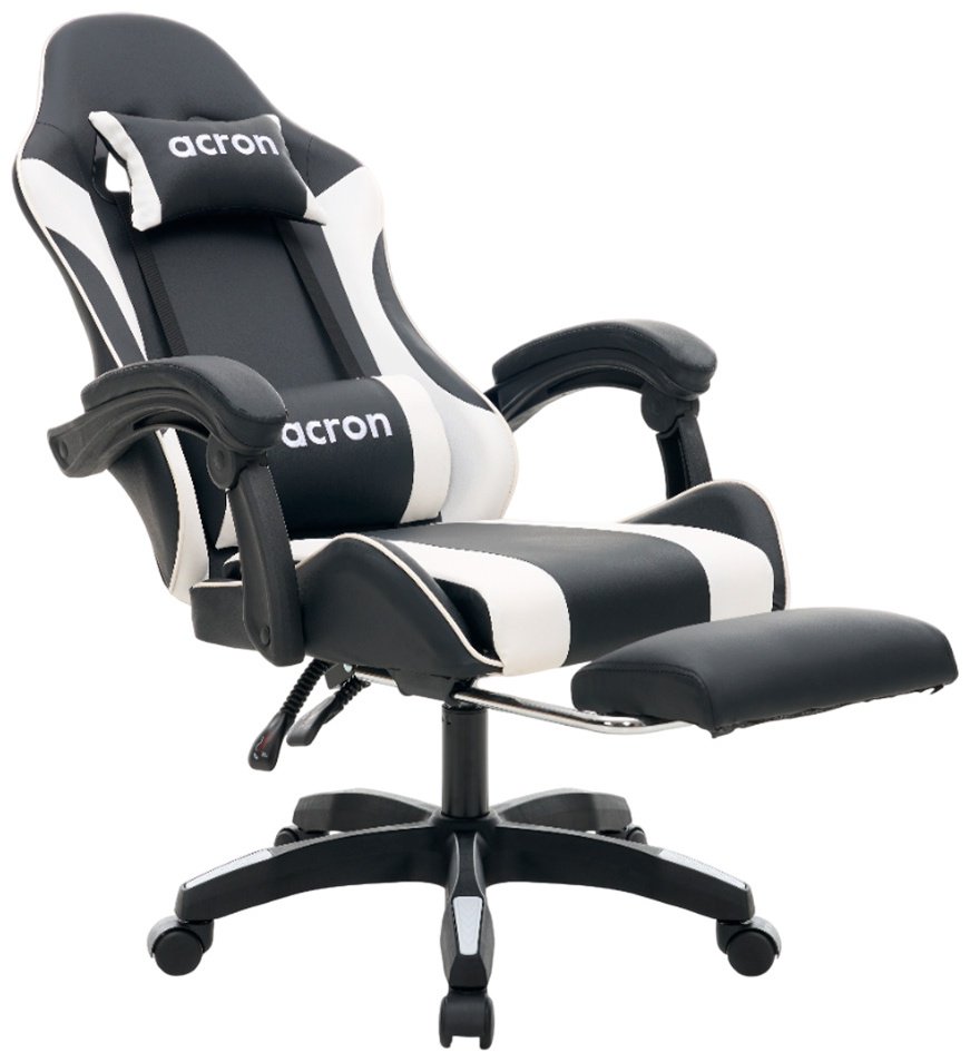 Игровое кресло Acron Base 01 FT Black/White, черный, белый купить,59900