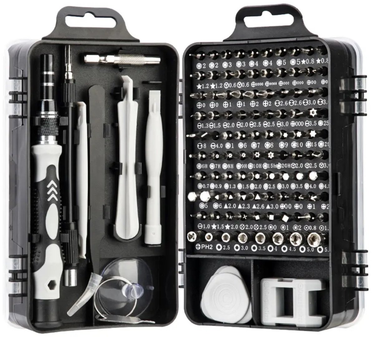 PRO TOOLS отвертка с насадками 115, 115 шт. купить,4000