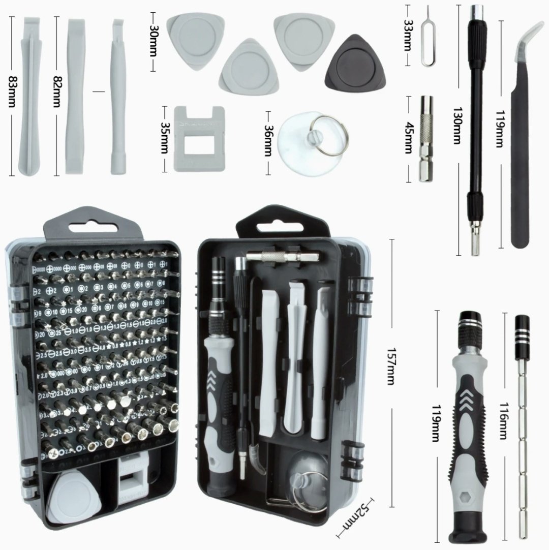 PRO TOOLS отвертка с насадками 115, 115 шт. купить,4000