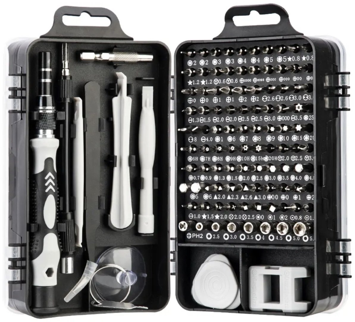 PRO TOOLS отвертка с насадками 115, 115 шт. купить,4000