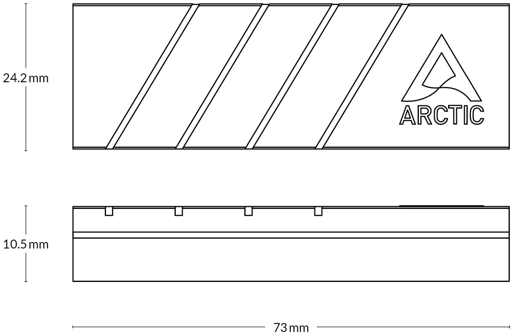 Arctic радиатор ACOTH00001A купить,NaN