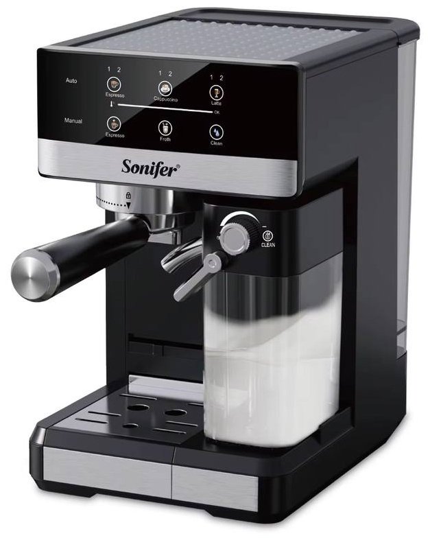 Кофемашина Sonifer SF-3575 серый, черный
