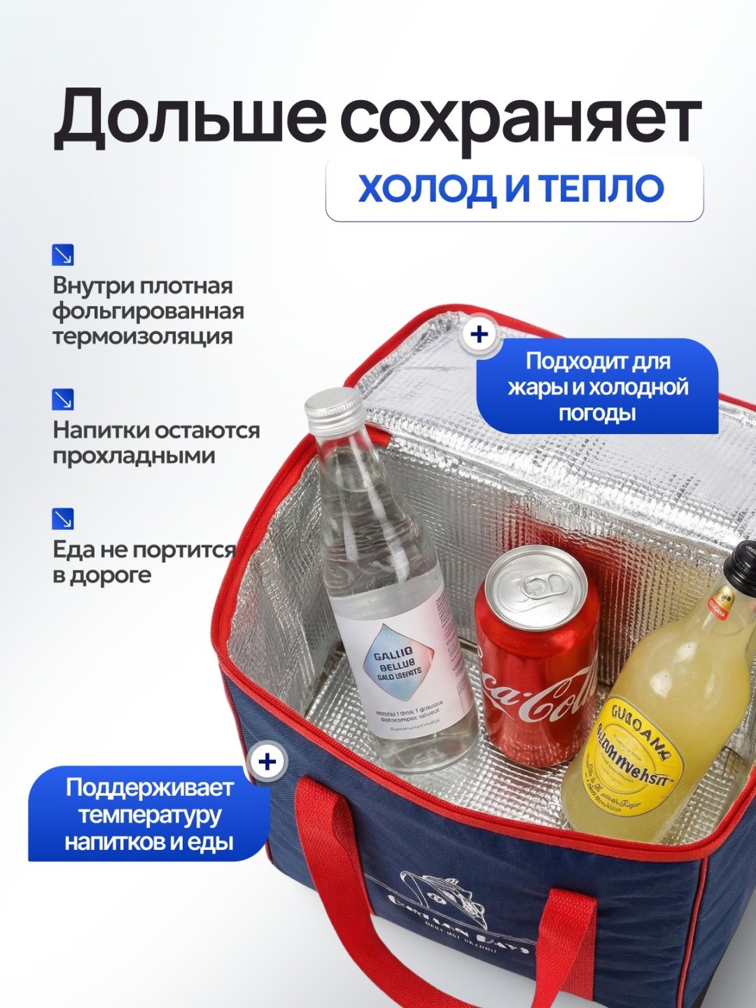Термосумка Cheezle Cheezle 506 35 л синий купить,8000