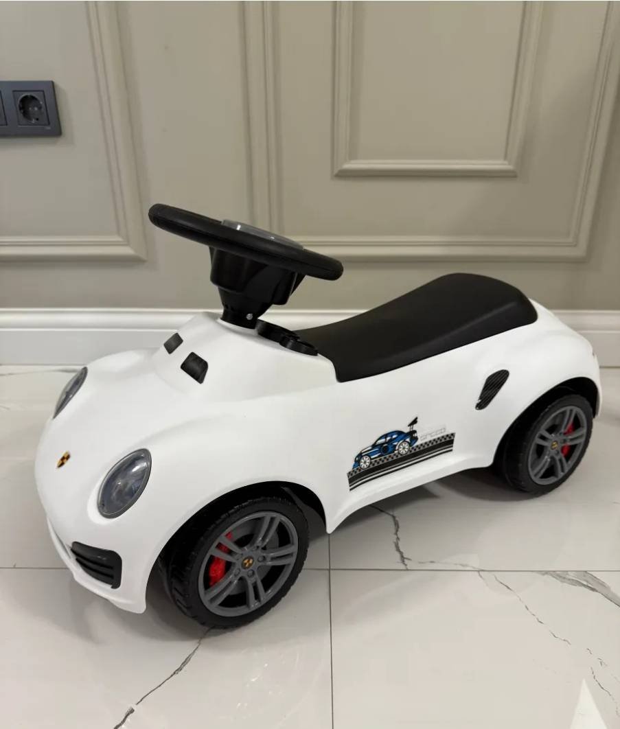 Каталка Tiny Tots Толокар "Porshe"005 белый купить,12500