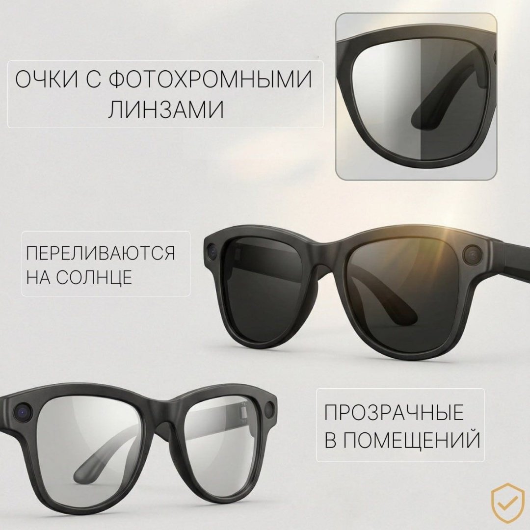 Смарт-очки M02 черный