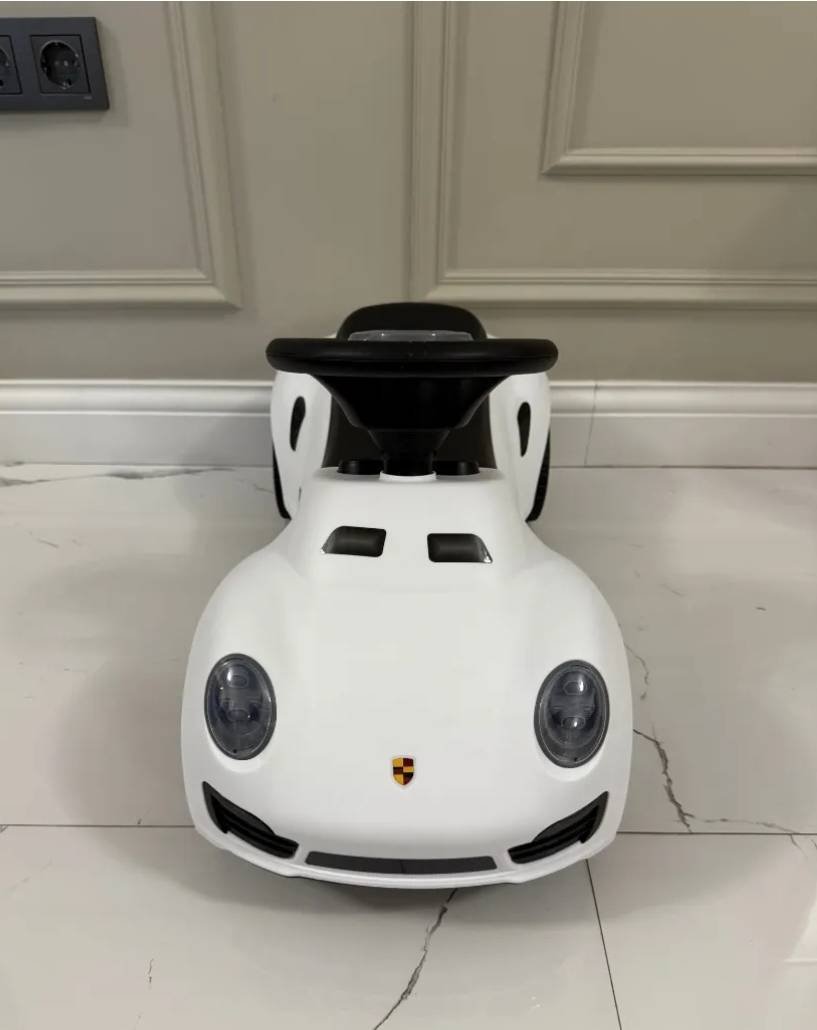 Каталка Tiny Tots Толокар "Porshe"005 белый купить,12500