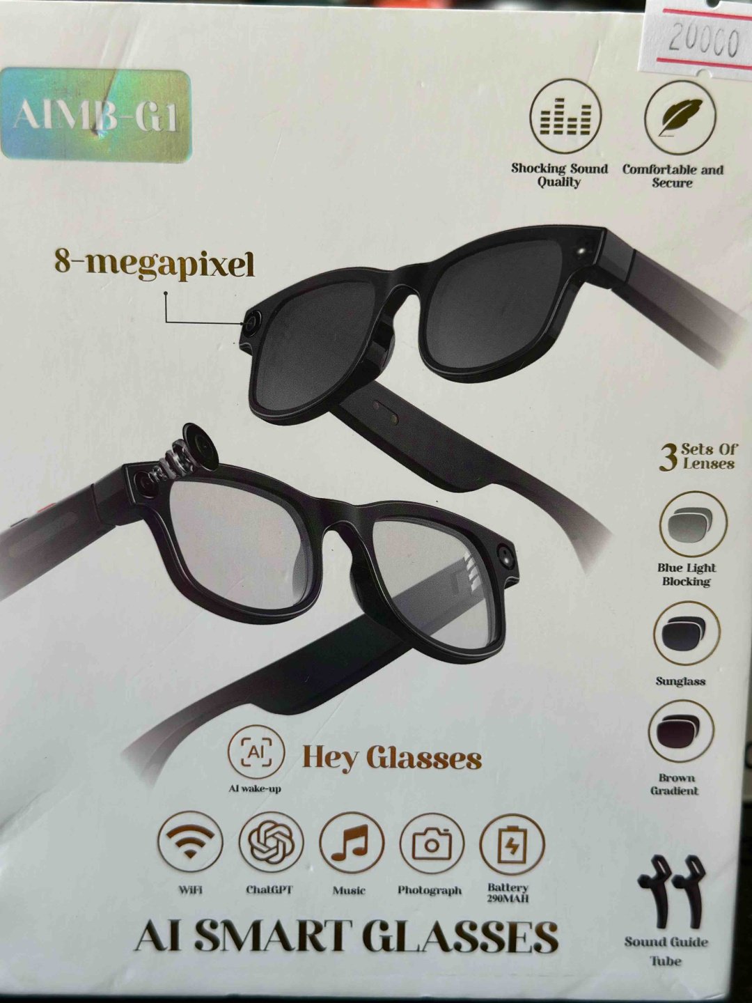 Смарт-очки 30463591_900934477 черный