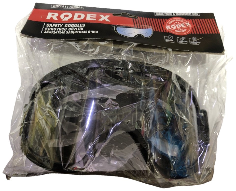 Rodex закрытые, защитные очки RHT1811100005