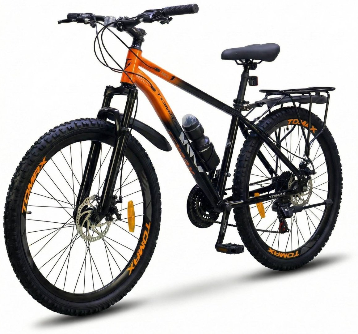 Велосипед Tomax 26 steel 2026 17 дюймов черный-оранжевый купить,81000