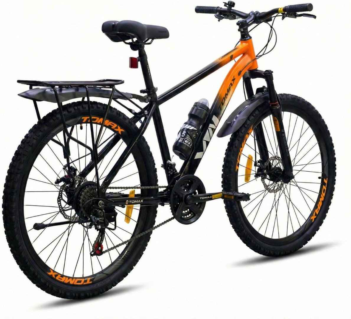 Велосипед Tomax 26 steel 2026 17 дюймов черный-оранжевый купить,81000
