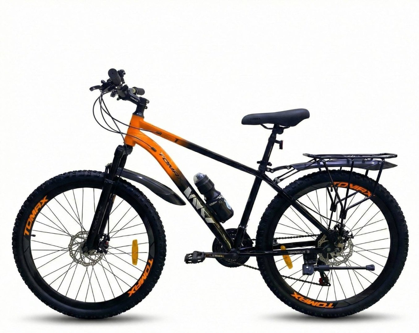 Велосипед Tomax 26 steel 2026 17 дюймов черный-оранжевый купить,81000