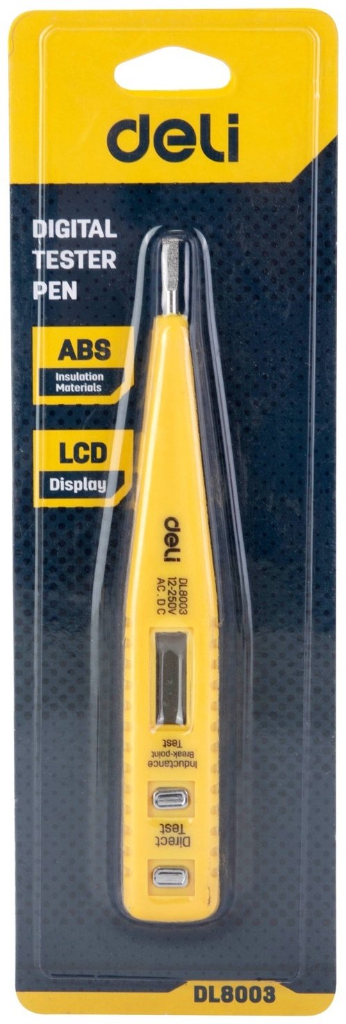 DELI индикатор напряжения EDL8003, цифровой