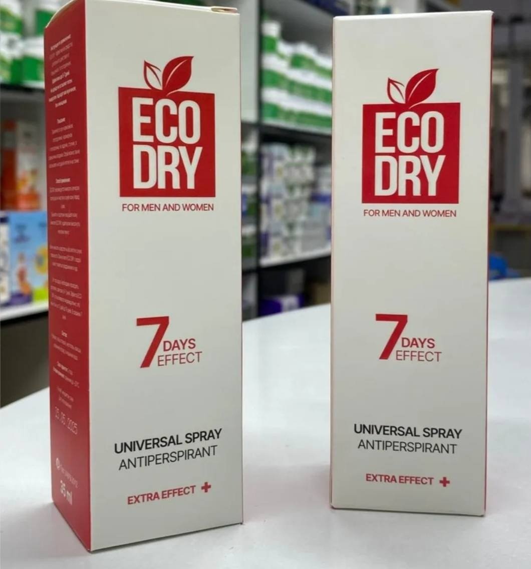 ECO DRY Ultra антиперспирант унисекс 35 мл