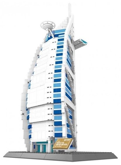 Конструктор Wange DUBAI 5220, деталей 1306 шт