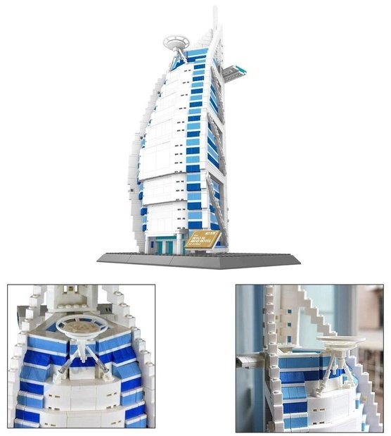 Конструктор Wange DUBAI 5220, деталей 1306 шт