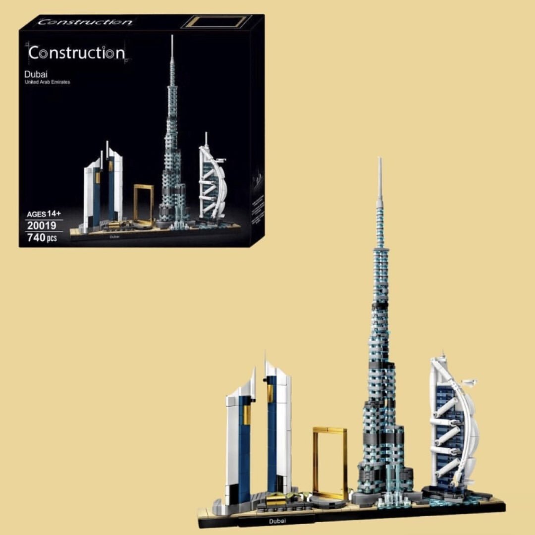 Конструктор Dubai architecture 30100939_779085432, деталей 786 шт