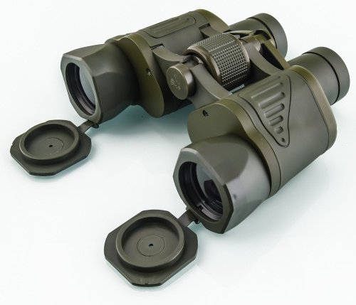 Бинокль MILITARY 0107473 50.5x50 мм зеленый