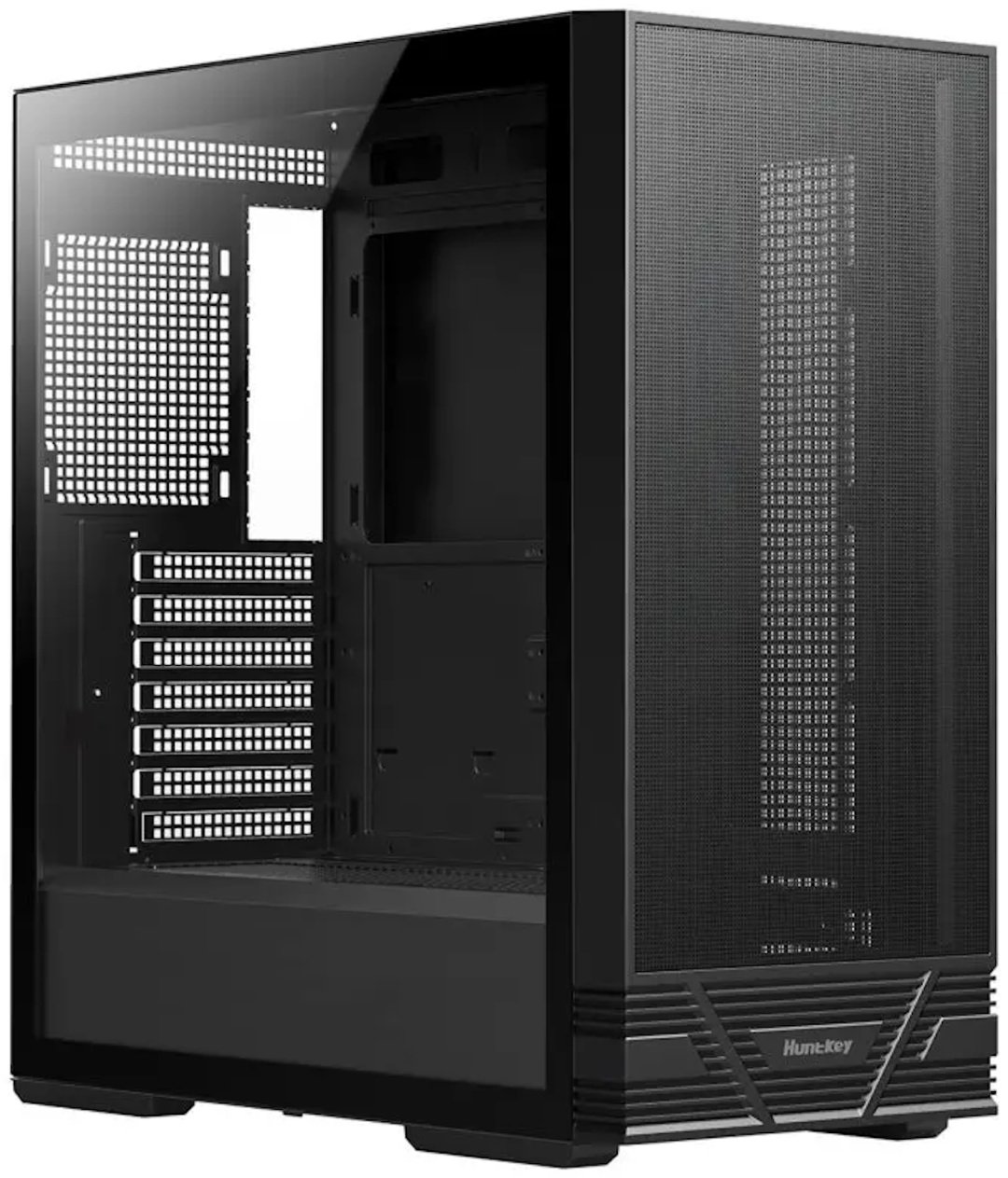 Корпус HuntKey GS660C черный купить,NaN
