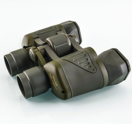Бинокль MILITARY 0107473 50.5x50 мм зеленый